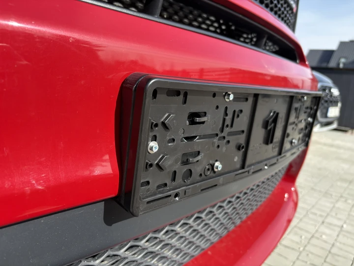 Dodge Durango before facelift - License plate cover - Front
