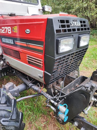 Shibaura - Grill pod światła Zetor - czarny podkład