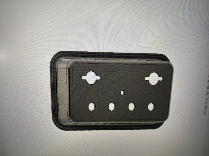 Zetor 8111 to 16245 - Thick roof switch panel